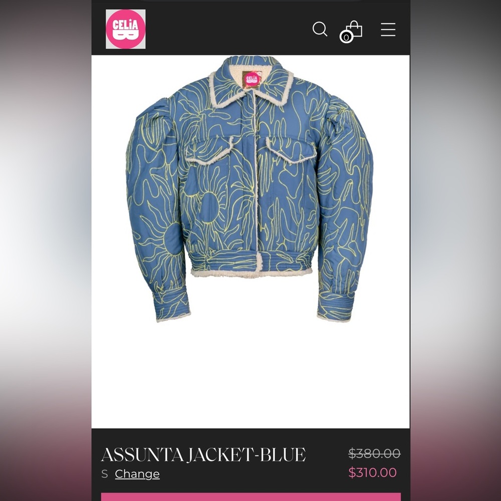 CeliaB Assunta Jacket Blue